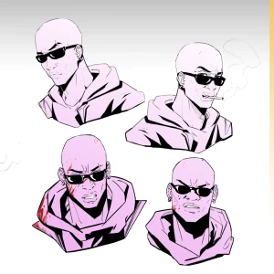 character design (Hanami) 2