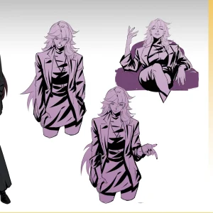 character design (Ms AIA Kojima) version 3